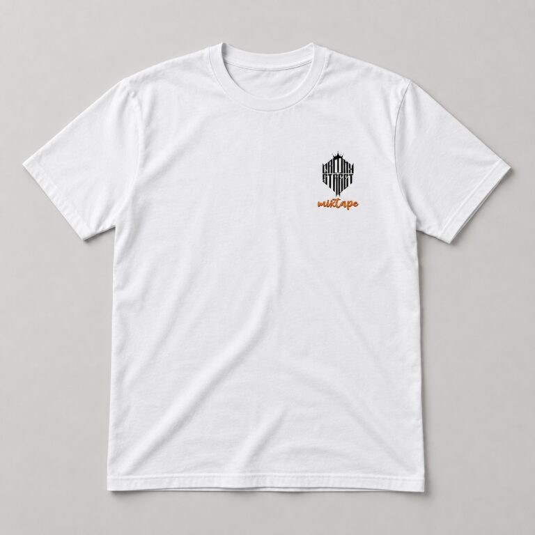 Cronx Street Mixtape T-Shirt – White studio view